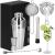 Set Cocktail Shaker Kit pentru barmani 550ml, KI23, 8 piese Household NewTrend