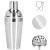 Set Cocktail Shaker Kit pentru barmani 550ml, KI20, 5 piese Household NewTrend