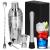 Set Cocktail Shaker Kit pentru barmani 750ml, KI14, 6 piese Household NewTrend