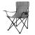 Scaun pliabil camping sau pescuit Sersimo, cu suport pahar, gri Household NewTrend