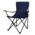 Scaun pliabil camping sau pescuit Sersimo, cu suport pahar, albastru inchis Household NewTrend
