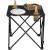 Masa plianta camping sau pescuit, cu 2 suporturi pahar, 46x46x45 cm, negru Household NewTrend