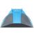 Cort plaja si picnic deschis Sersimo, protectie UV, 220x115x120cm, albastru gri Household NewTrend