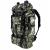 Rucsac militar pentru drumetie, 6 compartimente, 70litri, 65x18x35cm, verde Household NewTrend