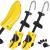 Set 2 sanuri pentru largit si alungit pantofi, din plastic, marime 36-38, galben Household NewTrend