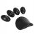 Set 2 sanuri pentru largit si alungit pantofi, din plastic, marime 36-38, galben Household NewTrend