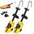 Set 2 sanuri pentru largit si alungit pantofi, din plastic, marime 36-38, galben Household NewTrend