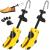 Set 2 sanuri pentru largit si alungit pantofi, din plastic, marime 44-46, galben Household NewTrend