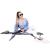 Sezlong pliabil SERSIMO GC30, Relax Zero Gravity, 80x60x153cm, gri mediu Household NewTrend