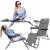 Sezlong pliabil SERSIMO GC30, Relax Zero Gravity, 80x60x153cm, gri mediu Household NewTrend