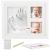 Kit amprenta mulaj manuta sau piciorus bebe si rama foto, 23x28cm, cu cutie de cadou, cadrul alb Household NewTrend