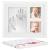 Kit amprenta mulaj manuta sau piciorus bebe si rama foto, 23x28cm, cu cutie de cadou, cadrul alb Household NewTrend