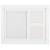 Kit amprenta mulaj manuta sau piciorus bebe si rama foto, 23x28cm, cu cutie de cadou, cadrul alb Household NewTrend