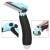 Perie trimmer pentru caini si pisici cu par lung sau scurt, autocuratare, lama 10cm, negru albastru Household NewTrend