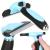 Perie trimmer pentru caini si pisici cu par lung sau scurt, autocuratare, lama 10cm, negru albastru Household NewTrend