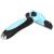 Perie trimmer pentru caini si pisici cu par lung sau scurt, autocuratare, lama 10cm, negru albastru Household NewTrend