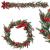 Ghirlanda artificiala decorativa de Craciun, aspect inzapezit, 150 cm, ace 3D, verde Household NewTrend