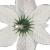 Set 10 ornamente pentru bradul de Craciun, stea Poinsettia, 13cm, gri argintiu Household NewTrend