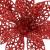 Set 10 ornamente pentru bradul de Craciun, stea Poinsettia, 10cm, rosu Household NewTrend