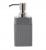 Set de accesorii pentru baie din plastic, 5 piese, gri Household NewTrend