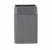 Set de accesorii pentru baie din plastic, 5 piese, gri Household NewTrend