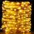 Perdea luminoasa 300 LED-uri, 3m, pentru interior/exterior, telecomanda, iluminare galbena Household NewTrend