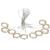 Perdea luminoasa 300 LED-uri, 3m, pentru interior/exterior, telecomanda, iluminare galbena Household NewTrend