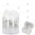 (DL) Instalatie stelute luminoase pentru gradina, 5 metri, 50 LED-uri, cu baterii, galben Household NewTrend