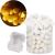 Instalatie bile luminoase pentru gradina, 7,5 metri, 50 LED-uri, cu baterii, galben Household NewTrend