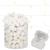 Instalatie bile luminoase pentru gradina, 7,5 metri, 50 LED-uri, cu baterii, galben Household NewTrend