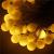 Instalatie bile luminoase pentru gradina, 7,5 metri, 50 LED-uri, cu baterii, galben Household NewTrend