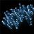 Instalatie lumini de exterior pentru gradina, 9 metri, 120 LED-uri, cu baterii, alb Household NewTrend