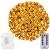 Instalatie lumini de exterior pentru gradina, 9 metri, 120 LED-uri, cu baterii, galben Household NewTrend