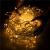 Ghirlanda luminoasa tip perdea 300 LED-uri, 12m, pentru interior/exterior, cu flash, iluminare galbena Household NewTrend