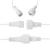 Ghirlanda luminoasa tip perdea 300 LED-uri, 12m, pentru interior/exterior, cu flash, iluminare galbena Household NewTrend