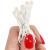 Ghirlanda luminoasa tip perdea 300 LED-uri, 12m, pentru interior/exterior, cu flash, iluminare galbena Household NewTrend
