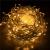 Ghirlanda luminoasa tip perdea 300 LED-uri, 12m, pentru interior/exterior, cu flash, iluminare galbena Household NewTrend