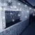 Ghirlanda luminoasa tip perdea 300 LED-uri, 12m, pentru interior/exterior, cu flash, iluminare alba Household NewTrend