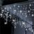 Ghirlanda luminoasa tip perdea 300 LED-uri, 12m, pentru interior/exterior, cu flash, iluminare alba Household NewTrend
