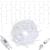 Ghirlanda luminoasa tip perdea 300 LED-uri, 12m, pentru interior/exterior, cu flash, iluminare alba Household NewTrend