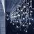 Ghirlanda luminoasa tip perdea 300 LED-uri, 12m, pentru interior/exterior, cu flash, iluminare alba Household NewTrend