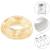 (DL) Instalatie tub furtun luminos pentru Craciun cu baterii 3xAA, 50 LED-uri, 5m, galben Household NewTrend