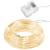 (DL) Instalatie tub furtun luminos pentru Craciun cu baterii 3xAA, 50 LED-uri, 5m, galben Household NewTrend
