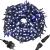 Instalatie lumini pentru bradul de Craciun, 25,5 metri, 300 LED-uri cu flash, albastru Household NewTrend