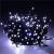 Instalatie lumini pentru bradul de Craciun, 25,5 metri, 300 LED-uri cu flash, albastru Household NewTrend