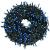 Instalatie lumini pentru bradul de Craciun, 19,5 metri, 300 LED-uri, albastru Household NewTrend