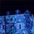 Instalatie lumini pentru bradul de Craciun, 31,5 metri, 500 LED-uri, albastru Household NewTrend