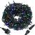 Instalatie lumini pentru bradul de Craciun, 61,5 metri, 1000 LED-uri, multicolor Household NewTrend