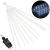 Instalatie de Craciun, 10 tuburi, 50cm, 480 LED, ploaie de meteoriti, alb Household NewTrend
