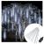 Instalatie de Craciun, 10 tuburi, 50cm, 480 LED, ploaie de meteoriti, alb Household NewTrend